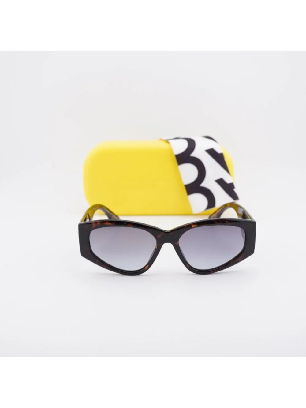 Marc Jacobs MARC 803/S 0086 GB Sunglasses Havana Cat Eye Frame, Grey Lenses